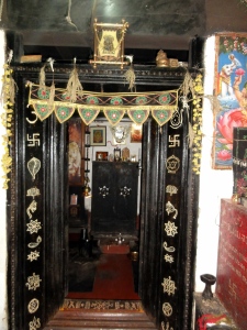 A view of the 'puja' room