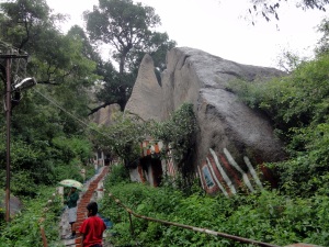 Approach to the temple